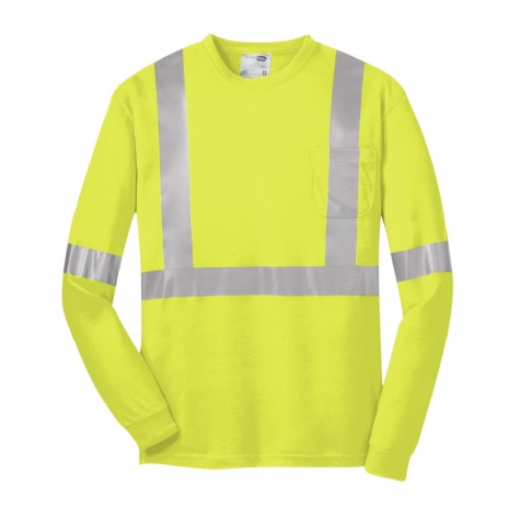 CornerStone ANSI 107 Class 2 Long Sleeve Safety T-Shirt #2
